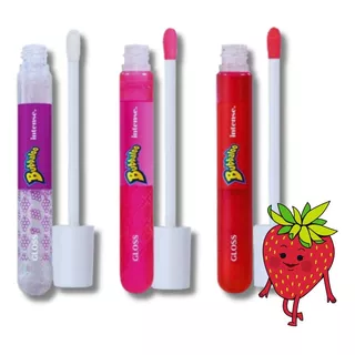 Gloss Bubbaloo Boticário Kit Presente Bubbaloo 3un 