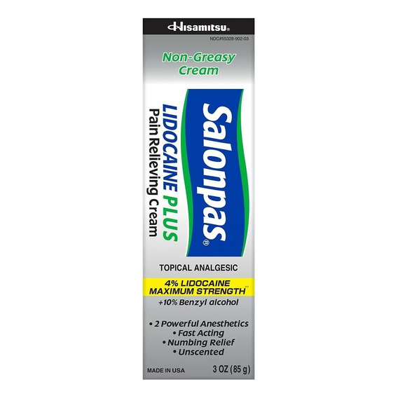 Salonpas Crema Lidocaina 4% 85g