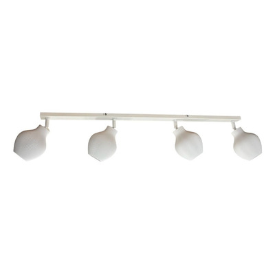 Aplique 4 Luces Tulip 3d Blanco Deco Moderno Apto Led Lmp