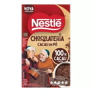 Cacau Em Pó 100% Cacau Nestlé Chocolateria 200g