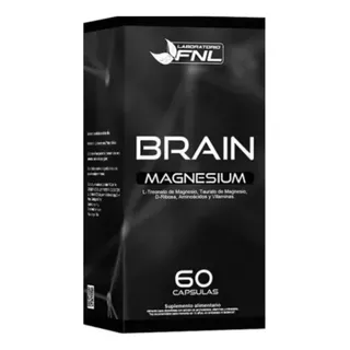 Brain Magnesium , Magnesio 551mg X 60 Capsulas,fnl