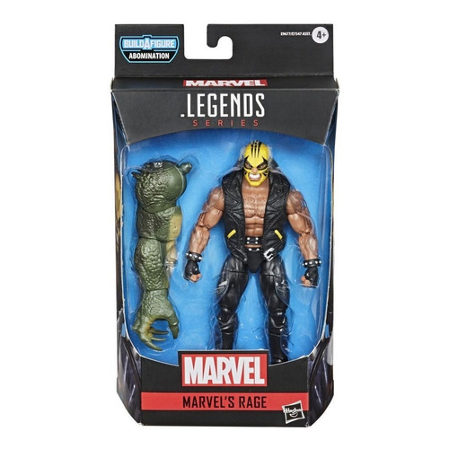 Figura Marvel Legends Rage 15 Cm - Hasbro