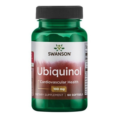 Swanson Ubiquinol 100 Mg 60 Sgels Sabor Sin Sabor