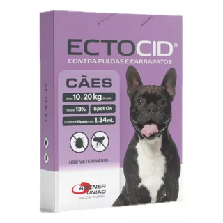 Ectocid Antipulgas Cães Até 10 Á 20kg 1,34ml - Agener União