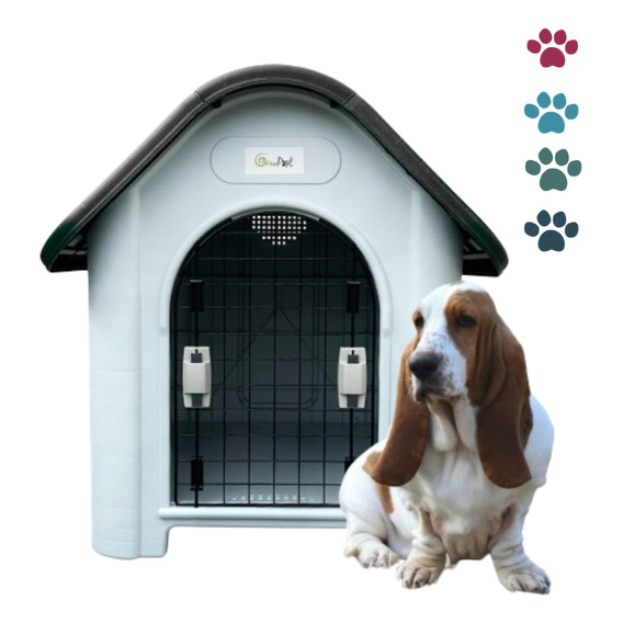 Casa Termica Para Perros Con Puerta 87x72x75.5 Cm