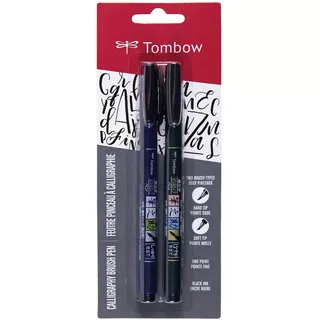 Tombow Fudenosuke Brush Pen Set De 2