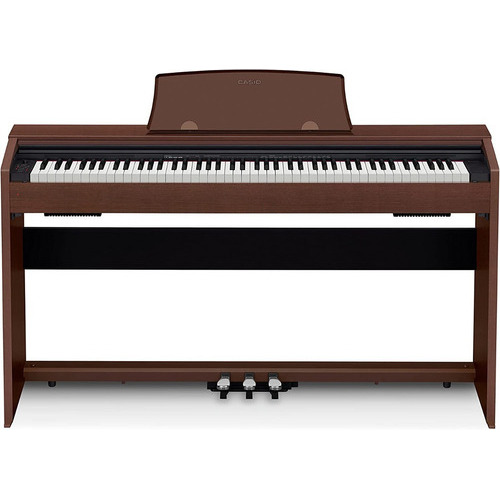 Casio Privia Px770 Piano Digital 88 Teclas Mueble 3 Pedales Color Marrón