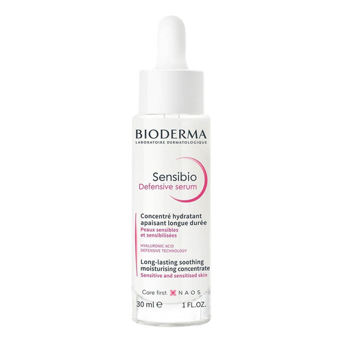 Sérum Defensive Serum Bioderma Sensibio día/noche para piel sensible de 30mL