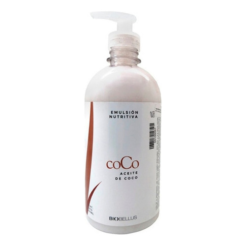 Emulsión Nutritiva Con Aceite De Coco Biobellus x 500 ml