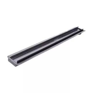 Ralo Linear Oculto 1,5 M X 6 Cm Saída Lateral M1nox