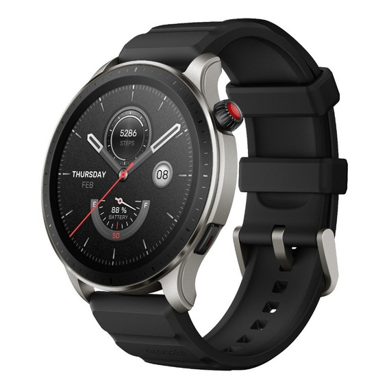 Smartwach Amazfit Gtr 4 Negro 1.43  Compatible Con Alexa