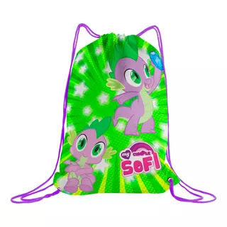 35 Morralitos Dulceros Personalizados, My Little Pony Fiesta