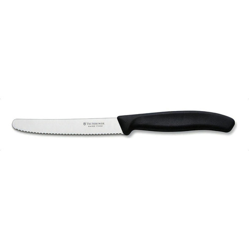 Victorinox Cuchillo De Mesa , 11 Cm, Negro