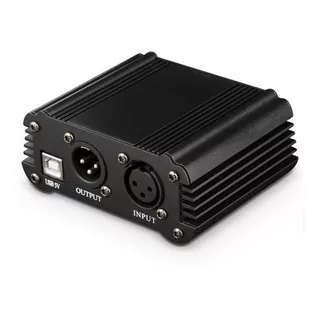 Caja Directa Con Phantom Power Hügel 48v Xlr Balanceada Usb