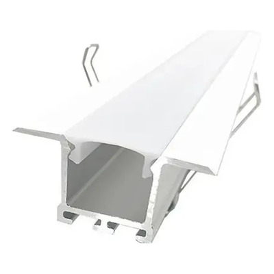 Perfil Led X Metro Para Embutir De Aluminio Pared O Techo