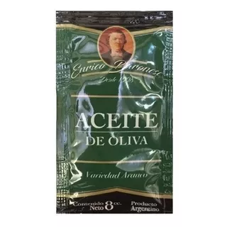 Aceite De Oliva Enrico Baronese Pouch 8cc 200 Sobres