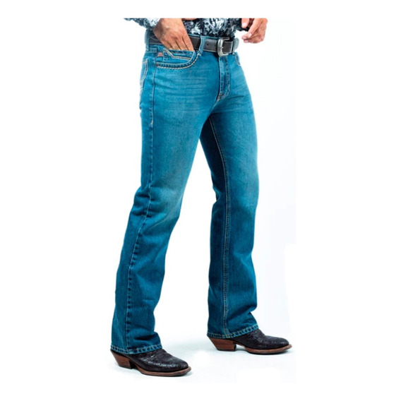 Pantalon Icy Denver Caballero Azul Medio Jh005