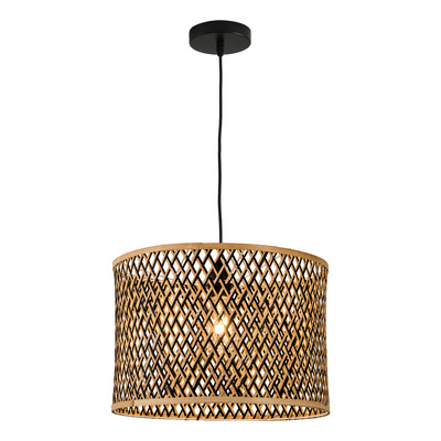 Colgante De Rattan 1×e27 Ø40×28cm Rb0140 Mks Natural