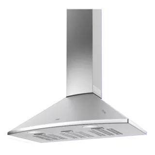 Extractor Purificador De Cocina Tst Eclipse Ac. Inox. De Pared 600mm X 295mm X 510mm Plateado 220v