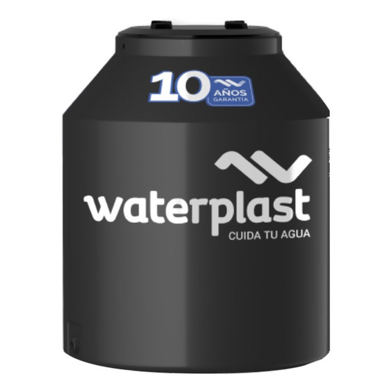 Tanque de agua Waterplast Clásico Bicapa vertical polietileno 400L de 80 cm x 88 cm