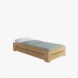 Cama Apilable De Madera Niño Niña Infantil Montessori