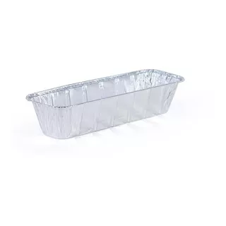 Budinera De Aluminio Descartable Para 1 Kg X 100 Uni