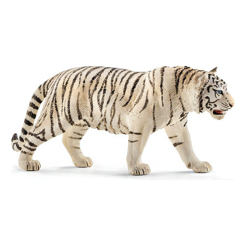 Schleich Animales Juguete Tigre Blanco +libro