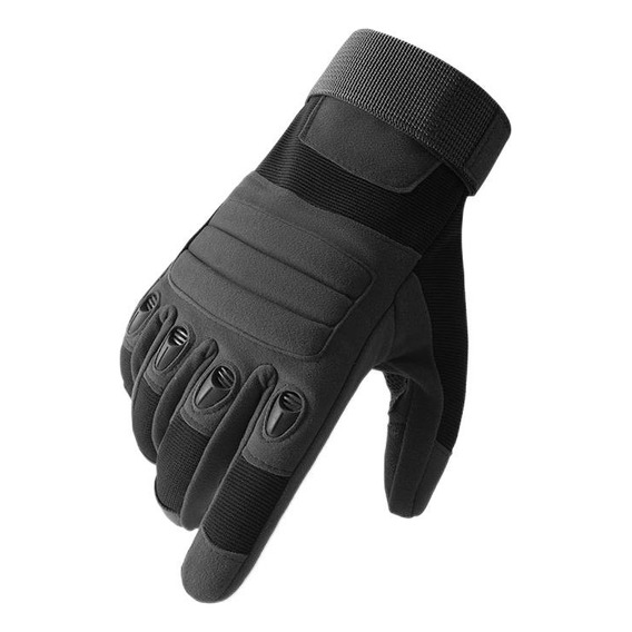 Guantes Tácticos Negros Protectivo Moto  Pantalla Táctil