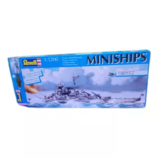 Miniships U.s.s Iowa Revell 1/1200 Para Armar