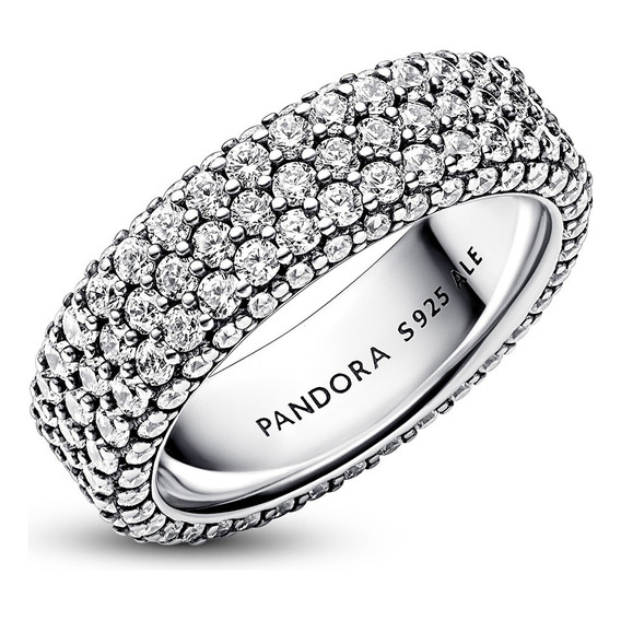 Anillos Pandora Fila Triple En Pavé En Oferta Sale Off 65%