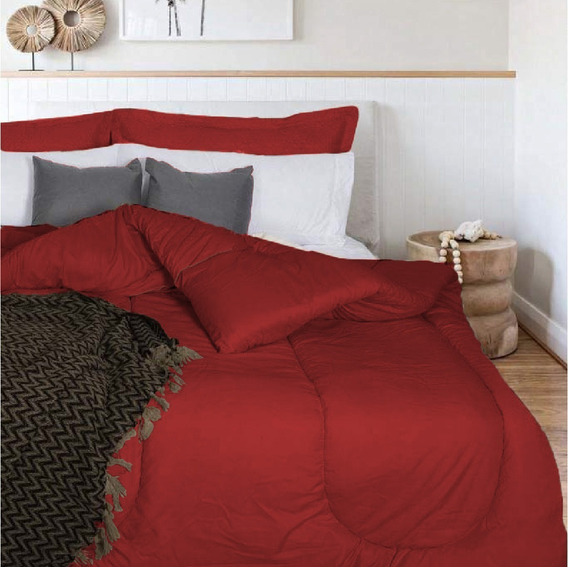 Acolchado Edredon Tusor Soft Queen Size 240 X 250 Cm Fabrica