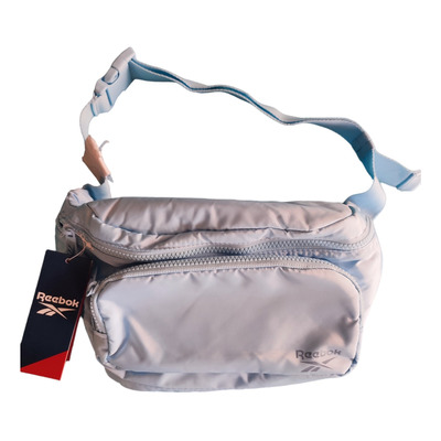 Cangurera Amplia Reebok, Fanny Pack Azul Original, Bolso