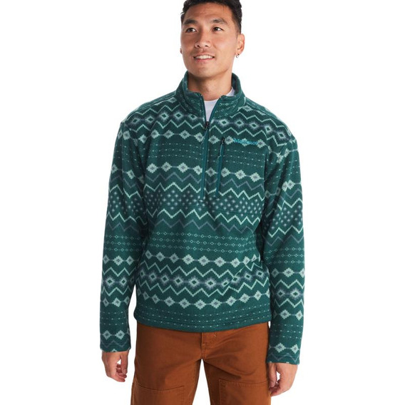 Polar Hombre Marmot Heavyweight Drop Line Verde