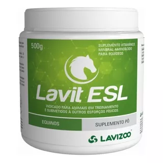 Lavit E-s-l Pó 500 Gr (suplemento Equino) - Lavizoo