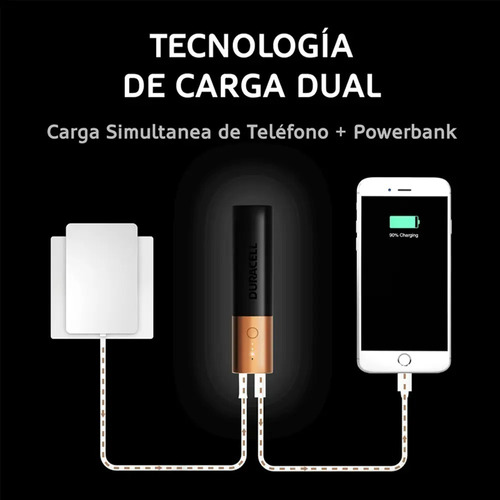 Cargador Power Bank Pb1 3350 Mah Duracell