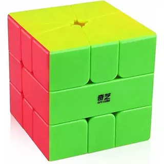 Marco Profesional Qiyi Square-1 Qifa De Magic Cube, Color Sin Pegatinas