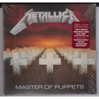 Metallica Master Of Puppets Digipack Cd Original Nuevo Qqt.
