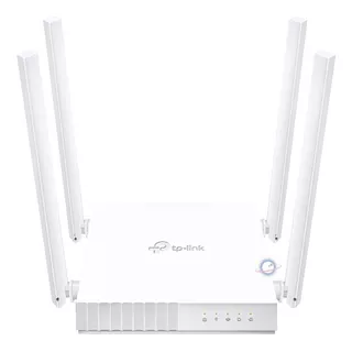 Router Inalámbrico Doble B 2.4 Ghz Y 5 Ghz Color Blanco Archer C24 Tp-link 110v/220v