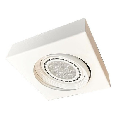 Spot Plafon Movil Semi Embutido Blanco Apto Led Ar111 