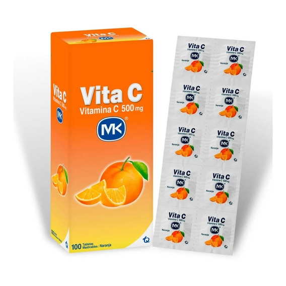 Vitamina C Vita C Mk X 100 Und - Unidad a $5