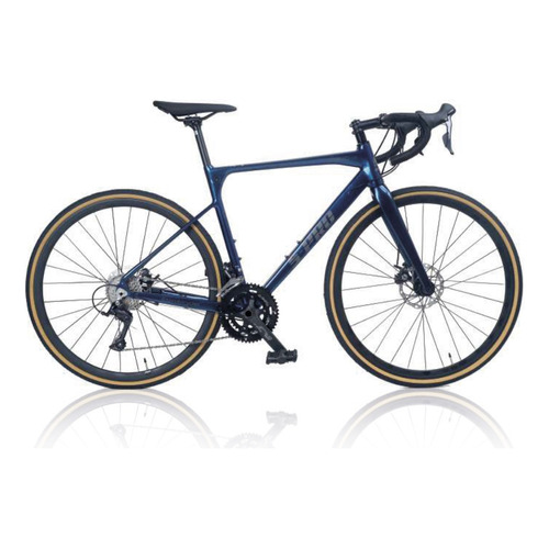 Bicicleta Ruta S-pro Evo 1 M Horquilla Carbono Freno Disco Color Azul