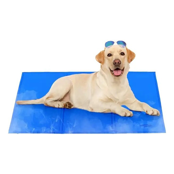 Tapete Refrescante Perro Mascota Calor Grande 93x78cm Xl 