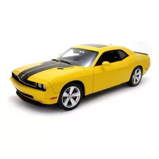 2010 Dodge Challenger Srt8 Amarelo - Escala 1:18 - Highway61