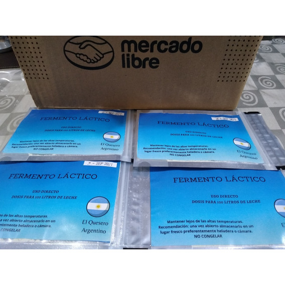 Kit Fermentos Para Quesos ( Duro, Ojos, Blando) Dosis 100 Lt