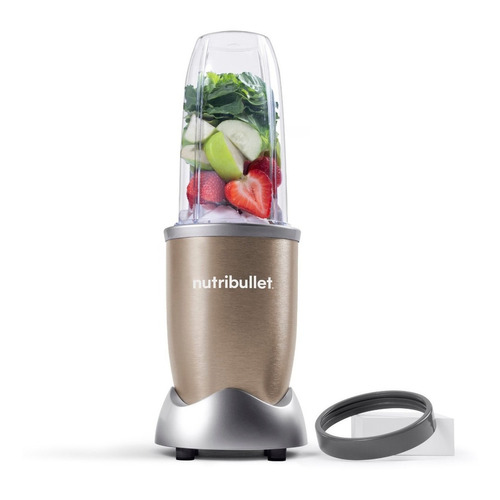 Licuadora Nutribullet 9 Piezas De 900 Watts Color Champagne Color Marrón claro 110V/220V