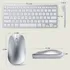 Teclado Y Ratón Bluetooth Para Mac, Combinación De Teclado Y