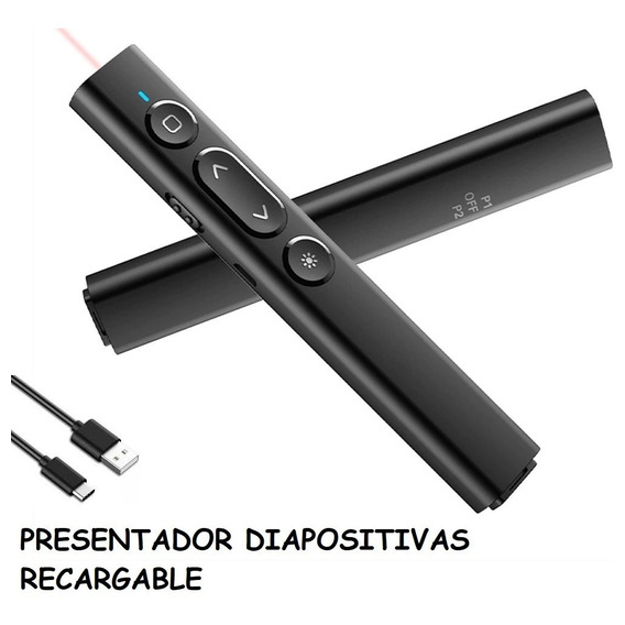 Presentador Infrarrojo Usb Inalámbrico Control Remoto 