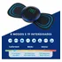 Mini Massageador Portátil Recarregável Dor Pescoço Coluna Cor Preto 110V/220V