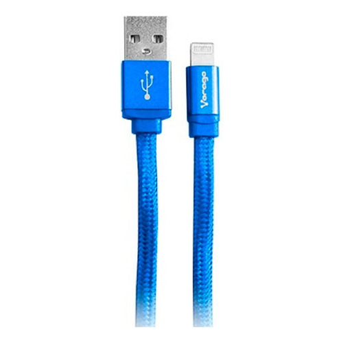 Cable Lightning Vorago Cab-119 Azul Usb-a Azul 1m /vc /v