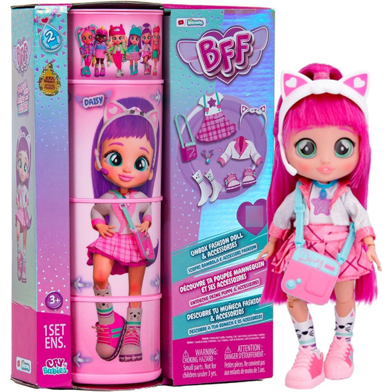 Muñeca Cry Babies Bebés Llorones Bff Daisy Original